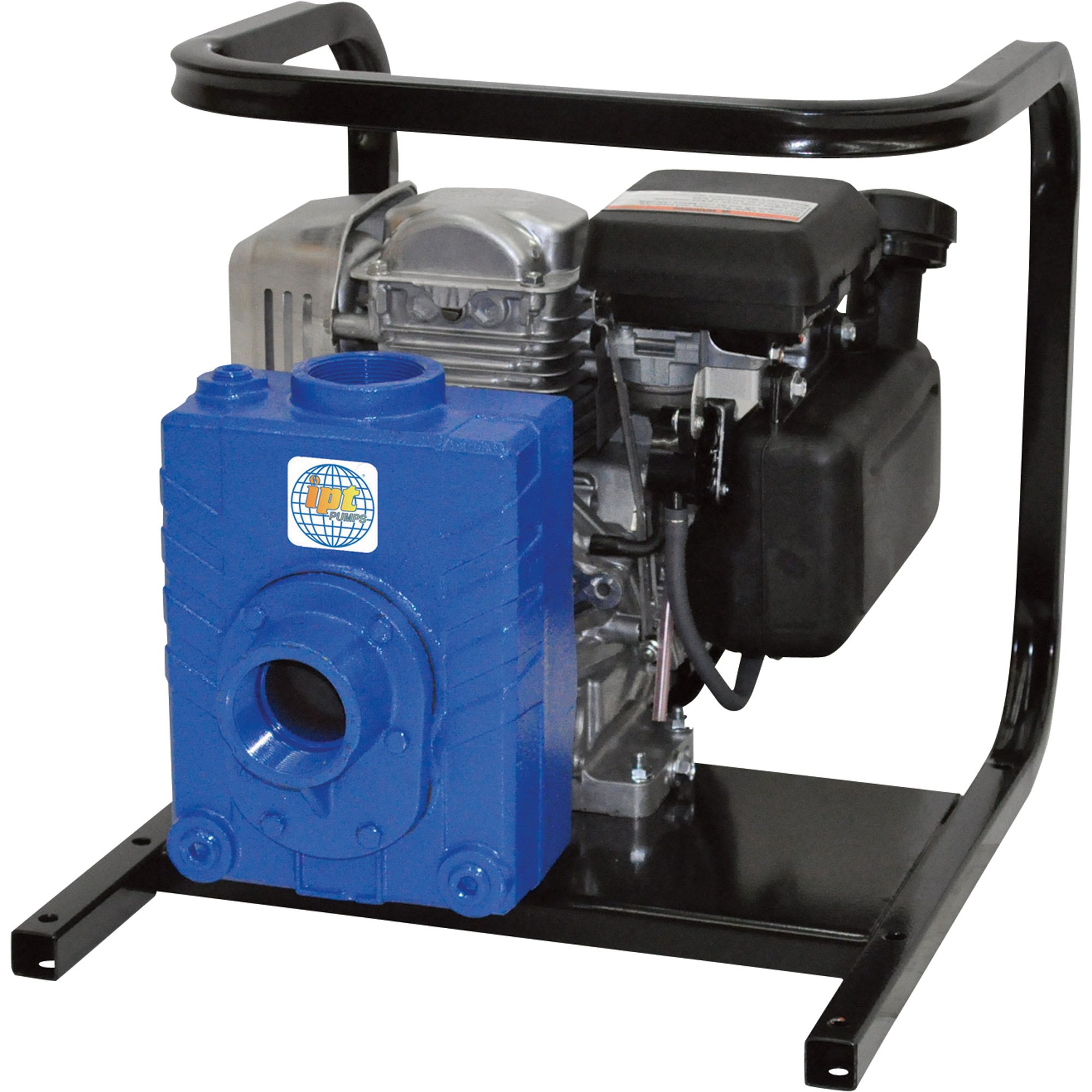 Ipt Cast Iron Self Priming Agwater Pump — 2in Ports 127cc Briggs And Stratton 550 Series Engine